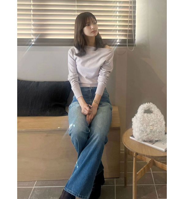 MERCURYDUO「3WAYボートネックニット」|ニット・セーター|