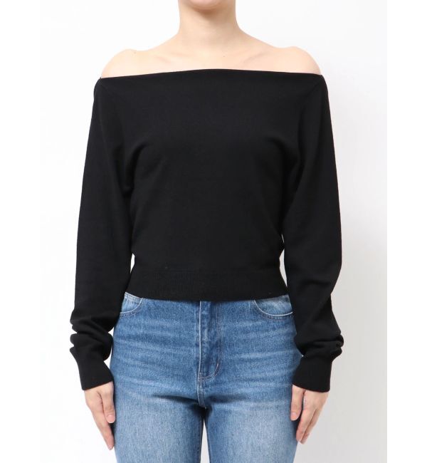 MERCURYDUO「3WAYボートネックニット」|ニット・セーター|