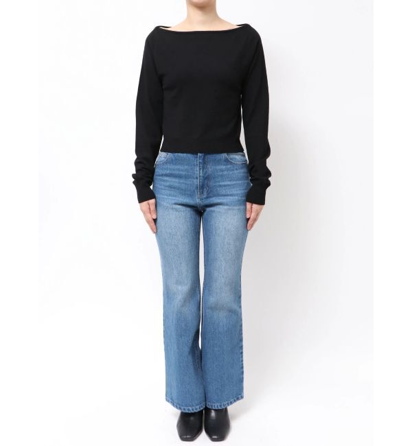 MERCURYDUO「3WAYボートネックニット」|ニット・セーター|