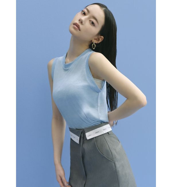 MURUA「セミシアーノースリカットトップス」|Tシャツ・カットソー|