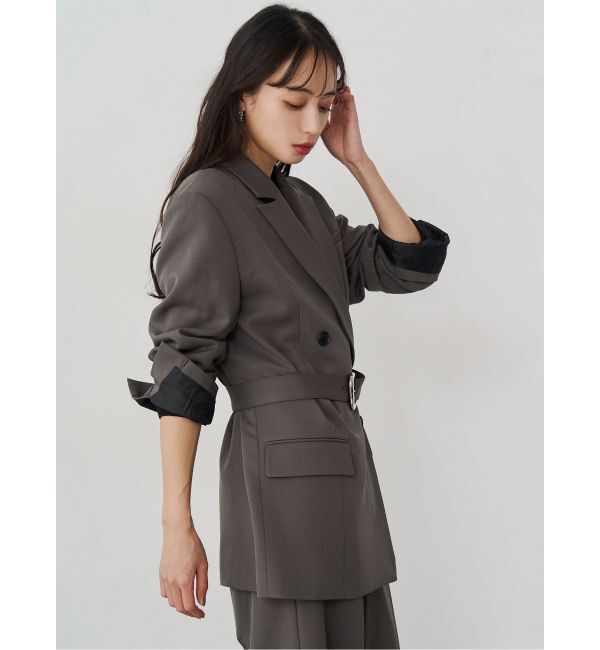 MURUA「ベルテッドテーラードジャケット【セット販売対象】」|テーラードジャケット|