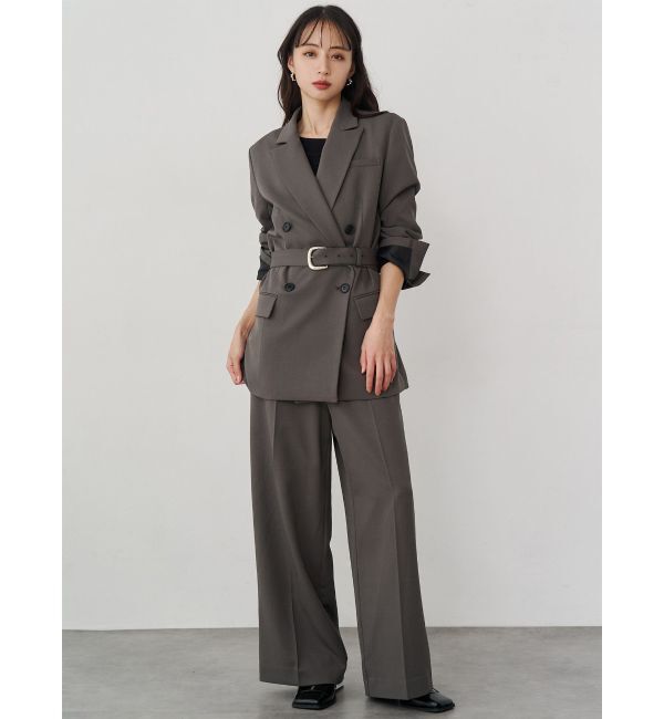 MURUA「ベルテッドテーラードジャケット【セット販売対象】」|テーラードジャケット|