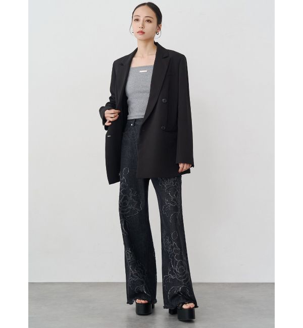 MURUA「ベルテッドテーラードジャケット【セット販売対象】」|テーラードジャケット|