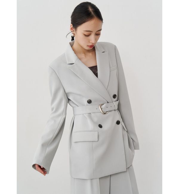 MURUA「ベルテッドテーラードジャケット【セット販売対象】」|テーラードジャケット|