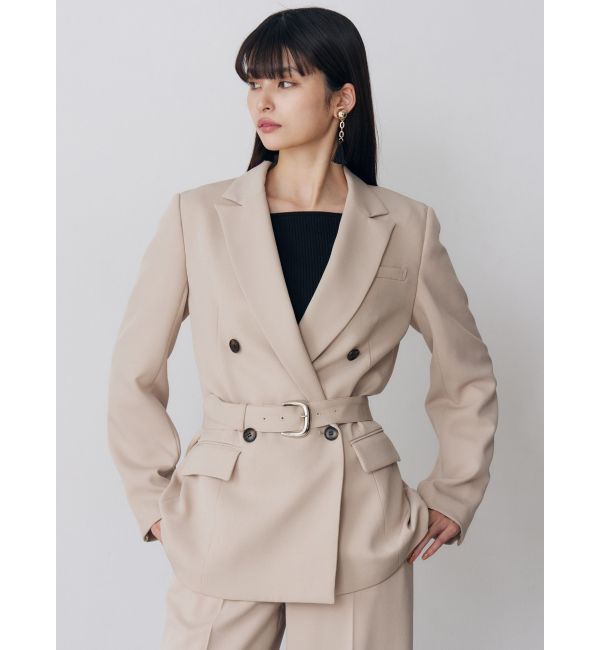 MURUA「ベルテッドテーラードジャケット【セット販売対象】」|テーラードジャケット|