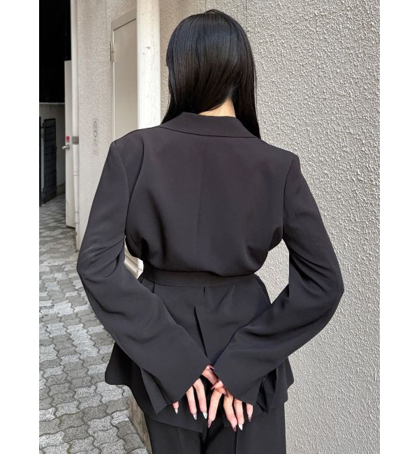 MURUA「ベルテッドテーラードジャケット【セット販売対象】」|テーラードジャケット|