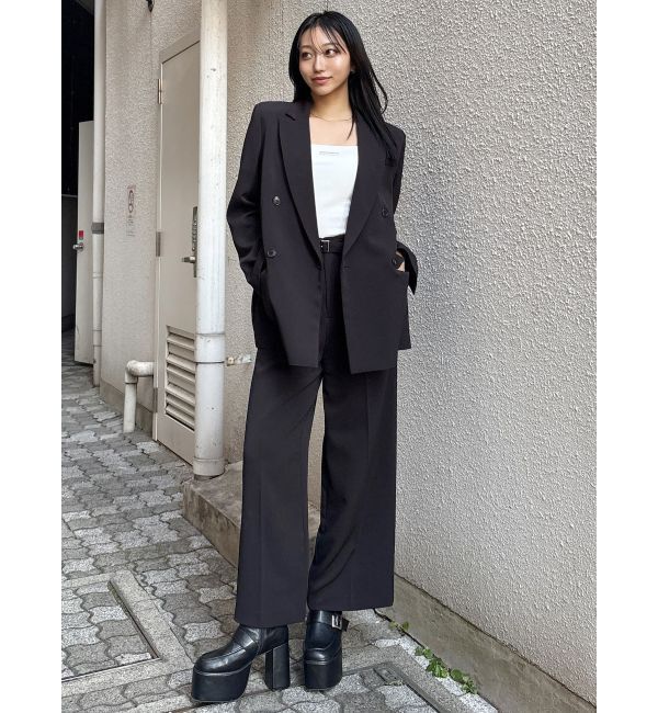 MURUA「ベルテッドテーラードジャケット【セット販売対象】」|テーラードジャケット|