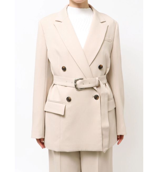 MURUA「ベルテッドテーラードジャケット【セット販売対象】」|テーラードジャケット|