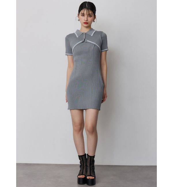 MURUA「2wayボレロライクポロワンピース」|ワンピース|
