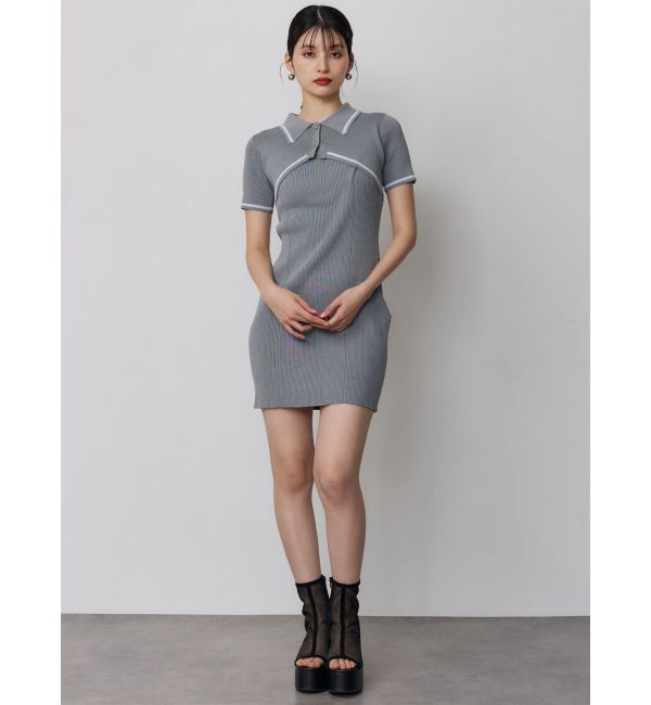 MURUA「2wayボレロライクポロワンピース」|ワンピース|