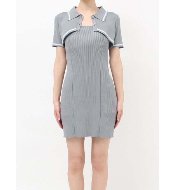 MURUA「2wayボレロライクポロワンピース」|ワンピース|