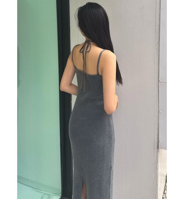 MURUA「レイヤードライクニットキャミワンピース」|ワンピース|