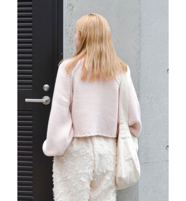 Ungrid「ローゲージハイネックショートニット」|ニット・セーター|