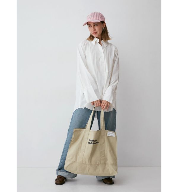 Ungrid「カットオフビッグシルエットシャツ」|シャツ・ブラウス|