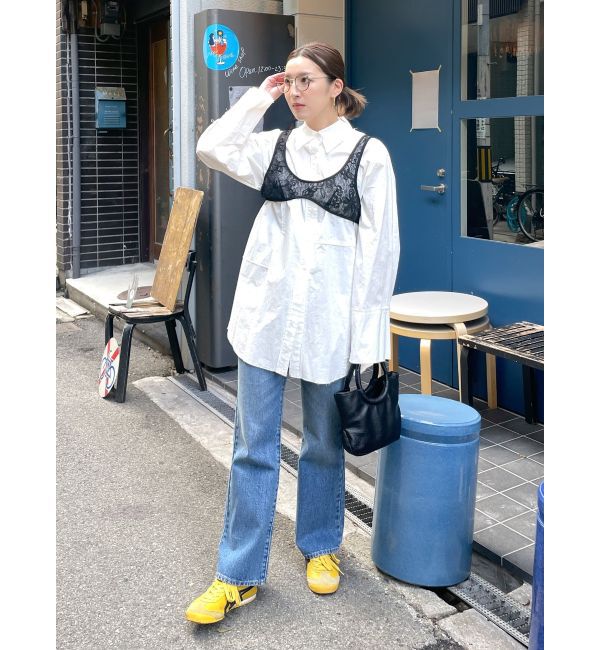 Ungrid「カットオフビッグシルエットシャツ」|シャツ・ブラウス|