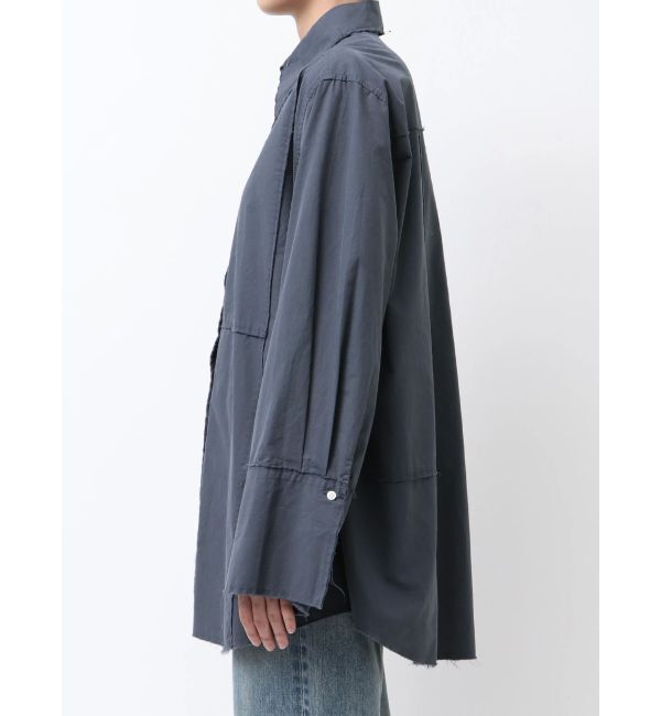 Ungrid「カットオフビッグシルエットシャツ」|シャツ・ブラウス|