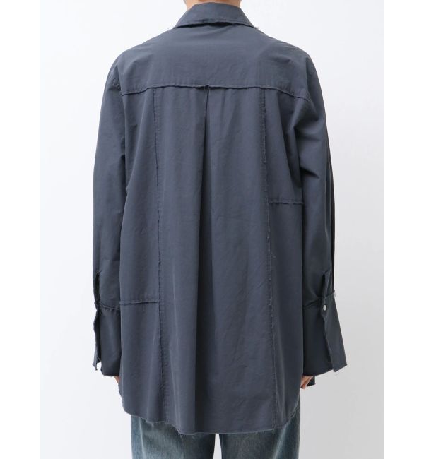 Ungrid「カットオフビッグシルエットシャツ」|シャツ・ブラウス|