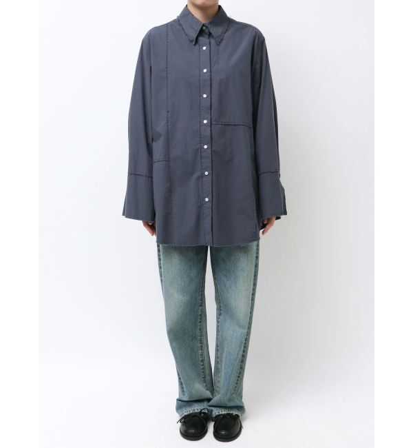 Ungrid「カットオフビッグシルエットシャツ」|シャツ・ブラウス|