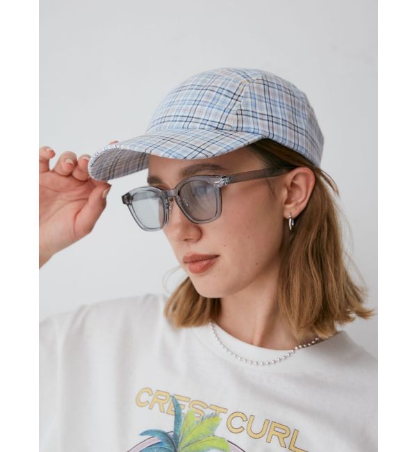 Ungrid「クリアフレームサングラス」|サングラス|