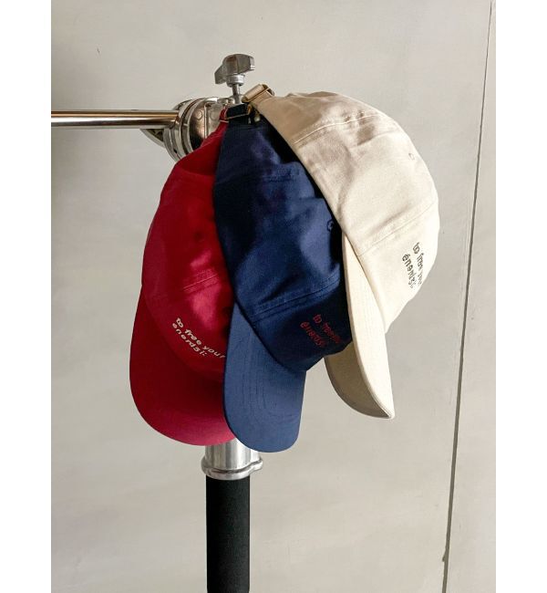 Ungrid「エンブロイダリーカラーロゴキャップ」|キャップ・キャスケット|