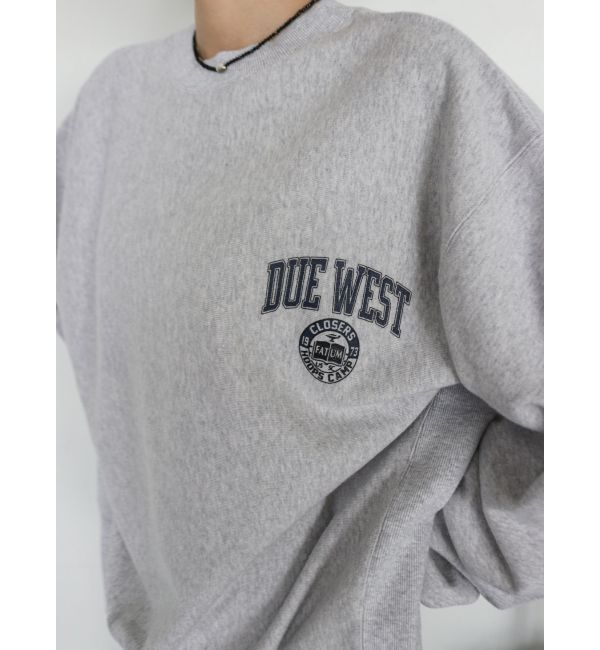 Ungrid「ビッグシルエットロゴスウェット」|スウェット・ジャージ|