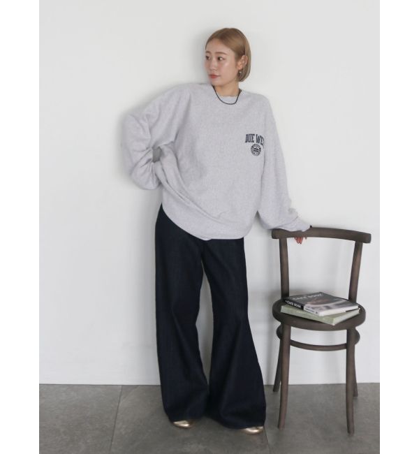 Ungrid「ビッグシルエットロゴスウェット」|スウェット・ジャージ|