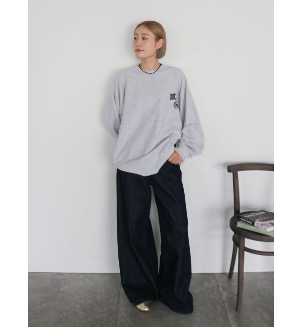 Ungrid「ビッグシルエットロゴスウェット」|スウェット・ジャージ|