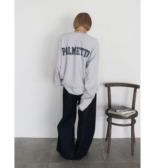 Ungrid「ビッグシルエットロゴスウェット」|スウェット・ジャージ|