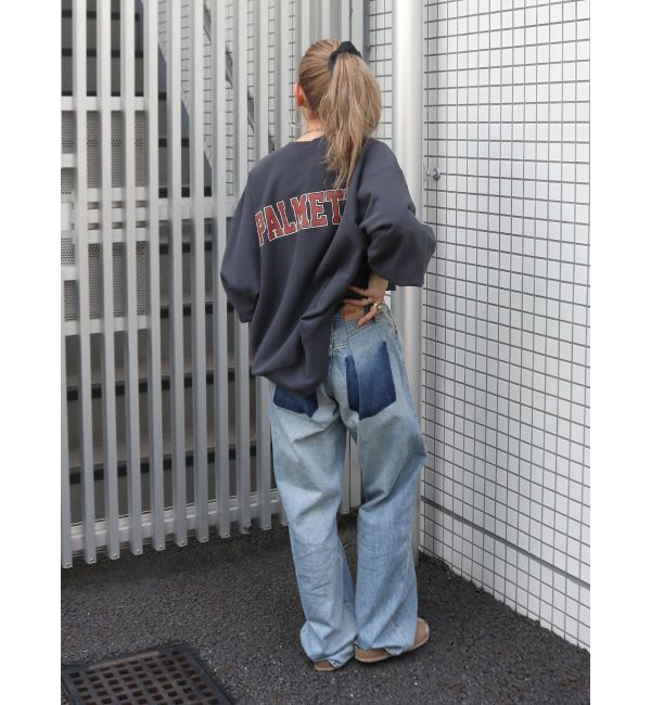 Ungrid「ビッグシルエットロゴスウェット」|スウェット・ジャージ|