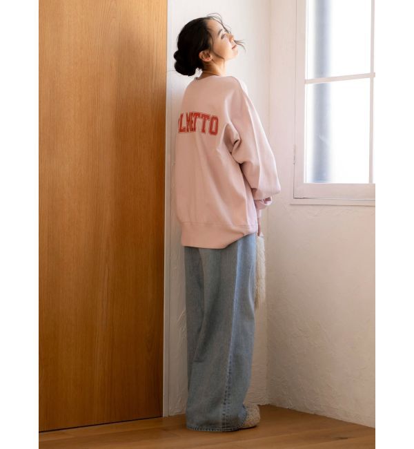 Ungrid「ビッグシルエットロゴスウェット」|スウェット・ジャージ|