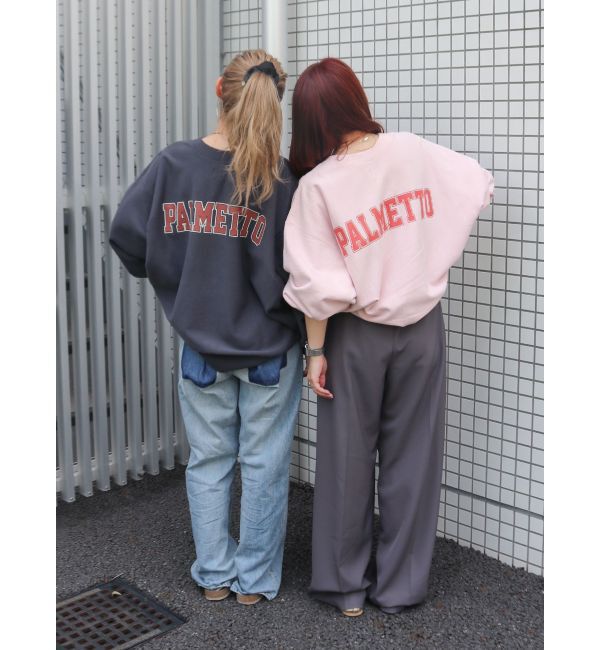 Ungrid「ビッグシルエットロゴスウェット」|スウェット・ジャージ|