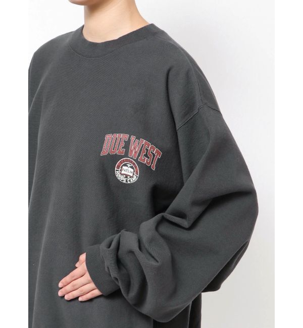 Ungrid「ビッグシルエットロゴスウェット」|スウェット・ジャージ|