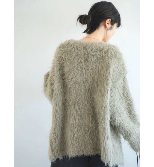 Ungrid「起毛ニットアンサンブル」|カーディガン|