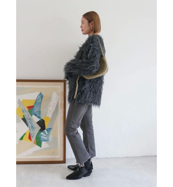 Ungrid「起毛ニットアンサンブル」|カーディガン|