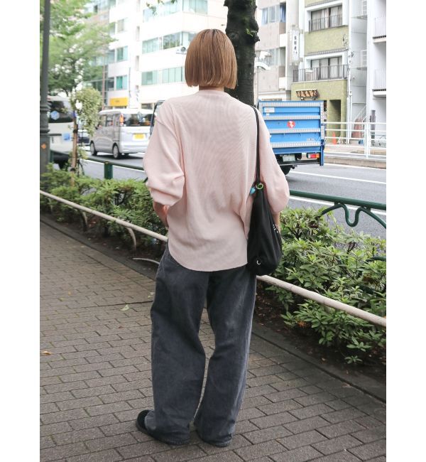 Ungrid「【WEB限定】スリーブボリュームワッフルロングスリーブTee」|Tシャツ・カットソー|