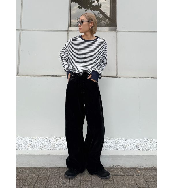 Ungrid「【WEB限定】スリーブボリュームワッフルロングスリーブTee」|Tシャツ・カットソー|