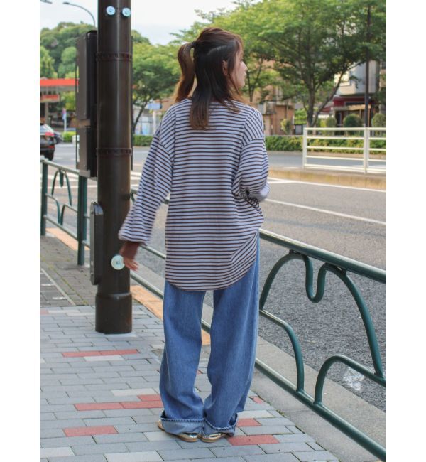 Ungrid「【WEB限定】スリーブボリュームワッフルロングスリーブTee」|Tシャツ・カットソー|