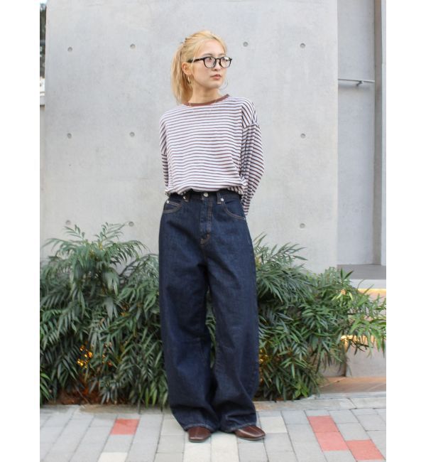 Ungrid「【WEB限定】スリーブボリュームワッフルロングスリーブTee」|Tシャツ・カットソー|