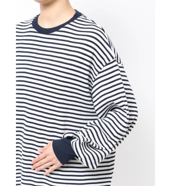 Ungrid「【WEB限定】スリーブボリュームワッフルロングスリーブTee」|Tシャツ・カットソー|