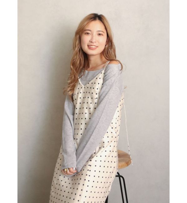 Ungrid「フィットフレアキャミワンピース」|ワンピース|