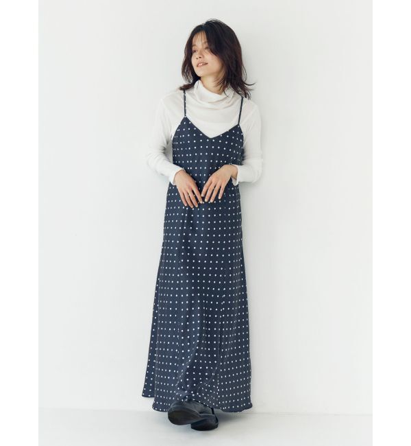 Ungrid「フィットフレアキャミワンピース」|ワンピース|