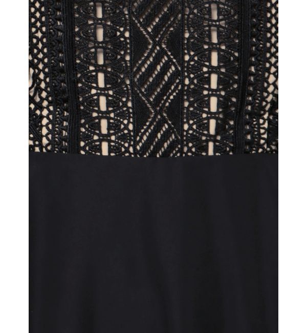 LAGUNAMOON「LADYレース切替カーヴィーラインベアドレス」|ドレス|