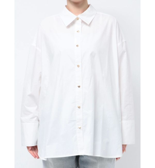 LAGUNAMOON「ワイドスリーブハートボタンシャツ」|シャツ・ブラウス|