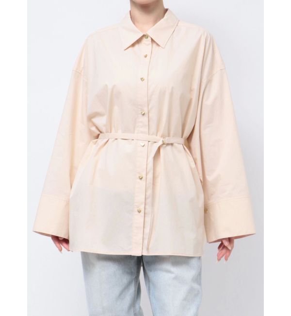 LAGUNAMOON「ワイドスリーブハートボタンシャツ」|シャツ・ブラウス|