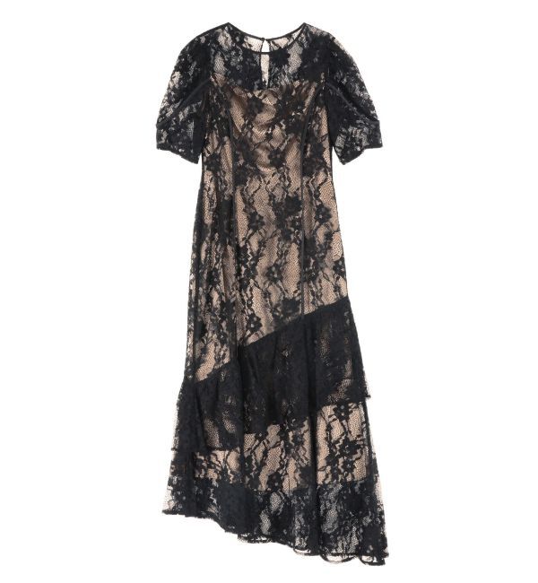 LAGUNAMOON「LADYレースティアードワンピース」|ドレス|