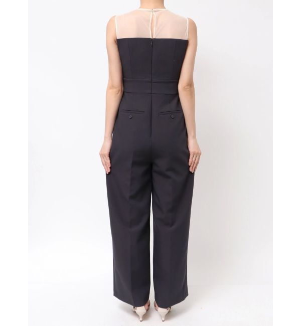 LAGUNAMOON「LADYチュールオフショルパンツドレス」|ドレス|