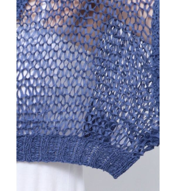 EVRIS「スカシショートカーディガン」|カーディガン|