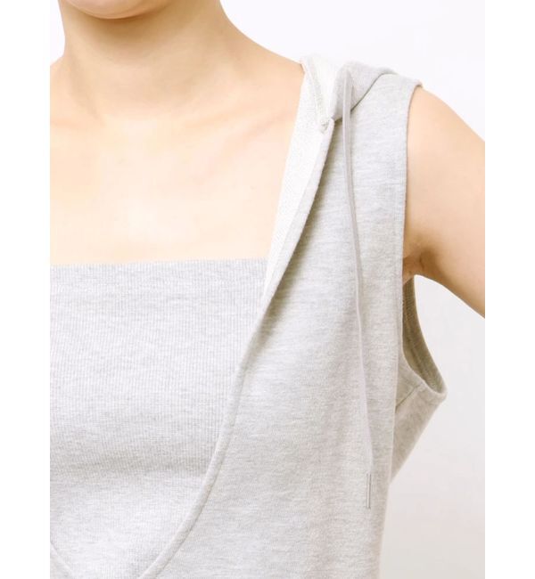 EVRIS「ビスチェセットフーディロングワンピース」|ワンピース|