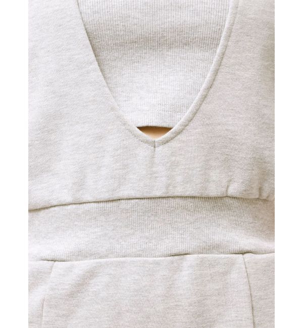 EVRIS「ビスチェセットフーディロングワンピース」|ワンピース|