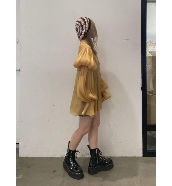 jouetie「ボリュームスリーブシアーシャツ」|シャツ・ブラウス|